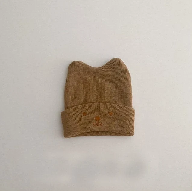 Miso - Korean Baby Fashion - #babyoutfit - Bear Beanie - 11