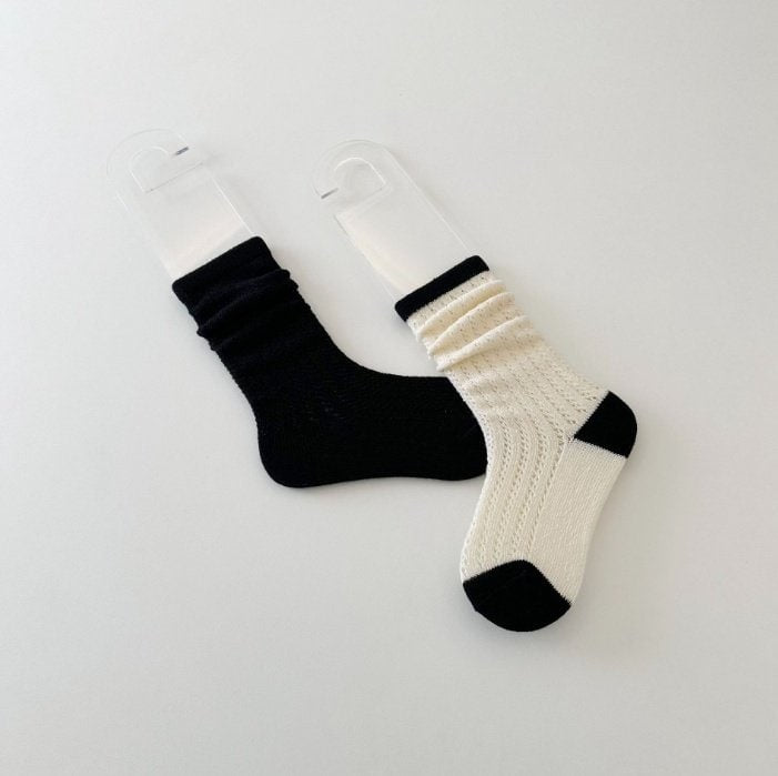 Miso - Korean Baby Fashion - #onlinebabyshop - Oreo Socks - 3