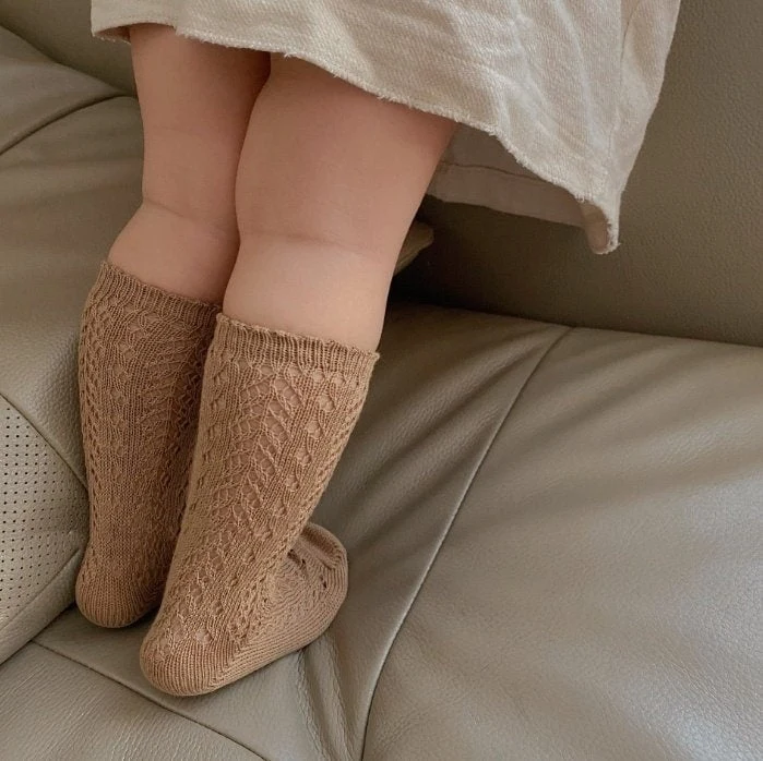 Miso - Korean Baby Fashion - #smilingbaby - Solid Half Tights - 6