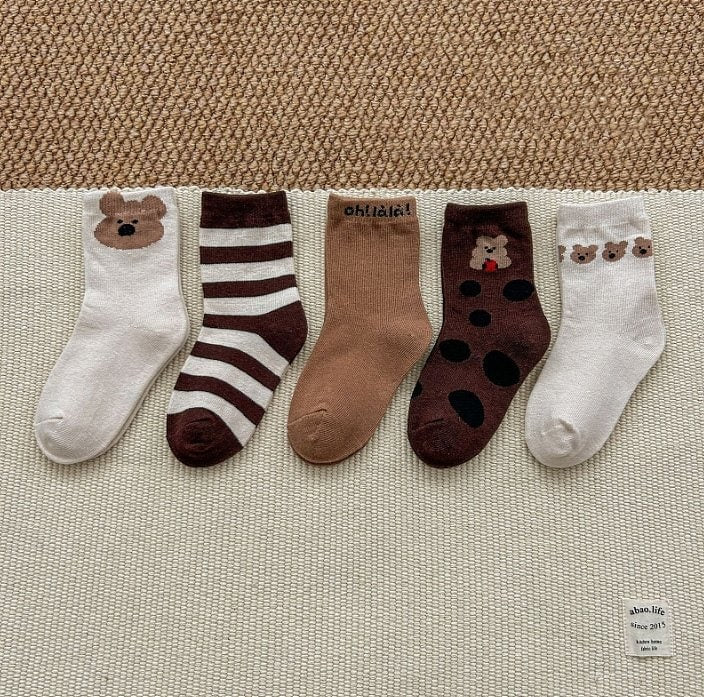 Miso - Korean Children Fashion - #childofig - Lala Bear Socks