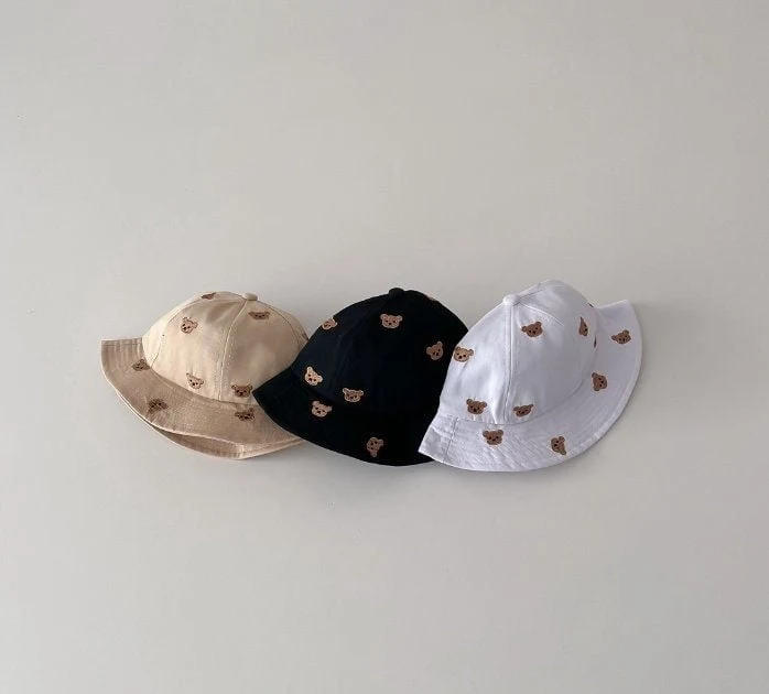 Miso - Korean Children Fashion - #childofig - Little Bear Bucket Hat - 5