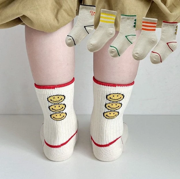 Miso - Korean Children Fashion - #childofig - Smile Good Socks - 9