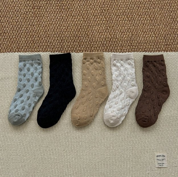 Miso - Korean Children Fashion - #childrensboutique - Rough Socks