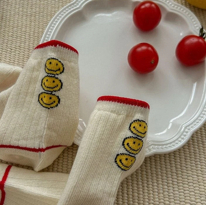 Miso - Korean Children Fashion - #designkidswear - Smile Good Socks - 11