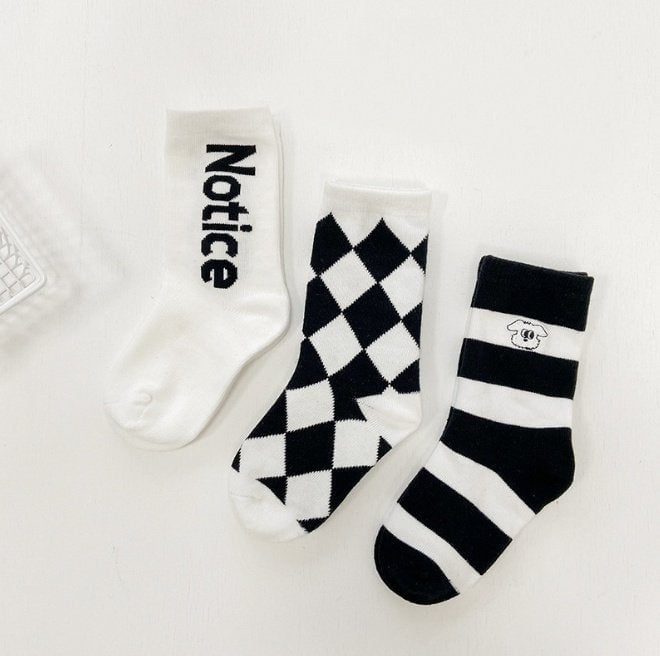 Miso - Korean Children Fashion - #discoveringself - Notice Socks