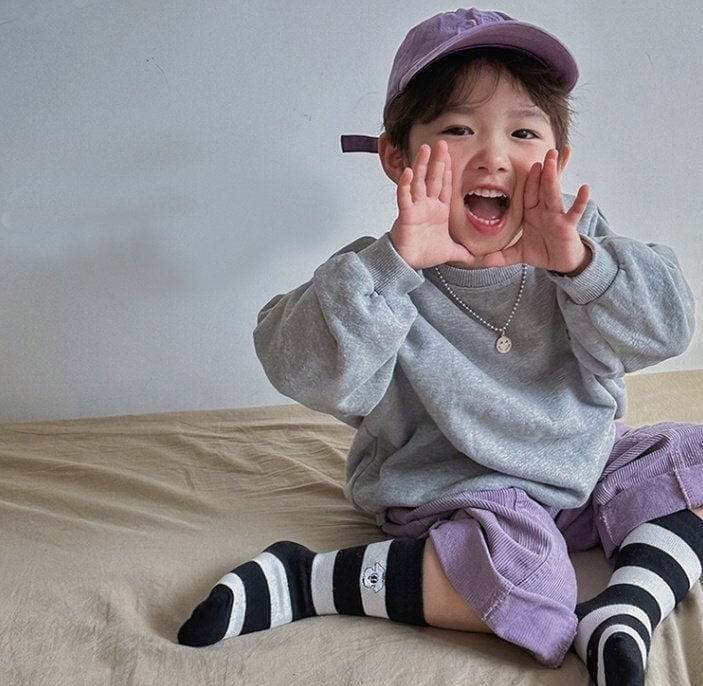 Miso - Korean Children Fashion - #kidsshorts - Notice Socks - 3