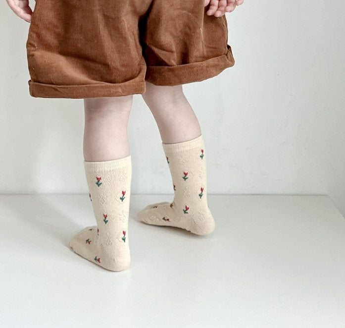 Miso - Korean Children Fashion - #kidsshorts - Tulip Socks - 10