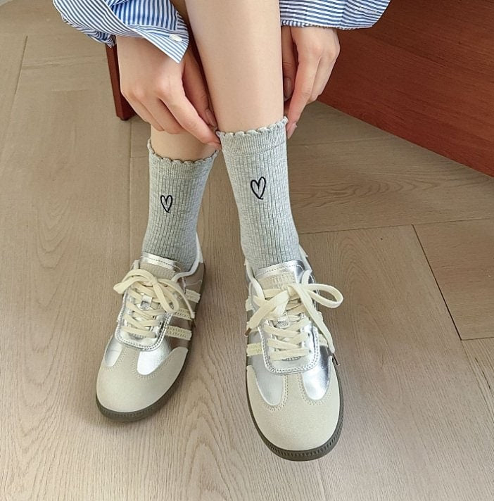 Miso - Korean Children Fashion - #kidsstore - My Heart Socks - 6