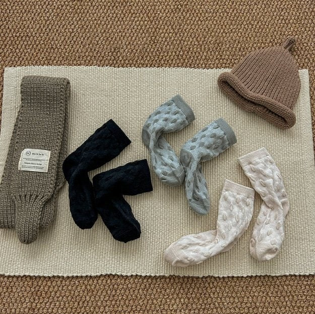 Miso - Korean Children Fashion - #kidzfashiontrend - Rough Socks - 7