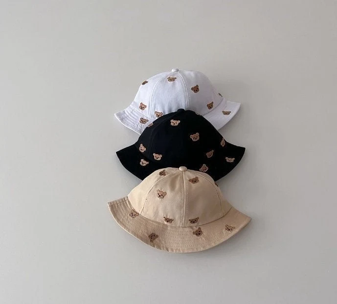 Miso - Korean Children Fashion - #littlefashionista - Little Bear Bucket Hat