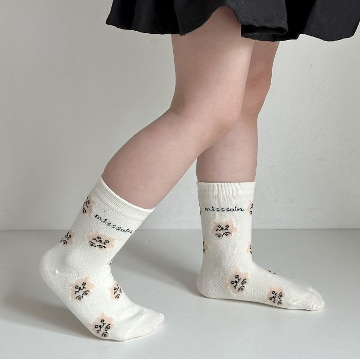 Miso - Korean Children Fashion - #littlefashionista - Cheetos Socks - 3