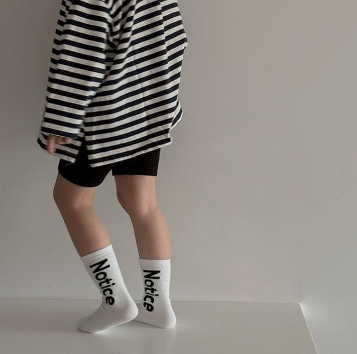 Miso - Korean Children Fashion - #magicofchildhood - Notice Socks - 8