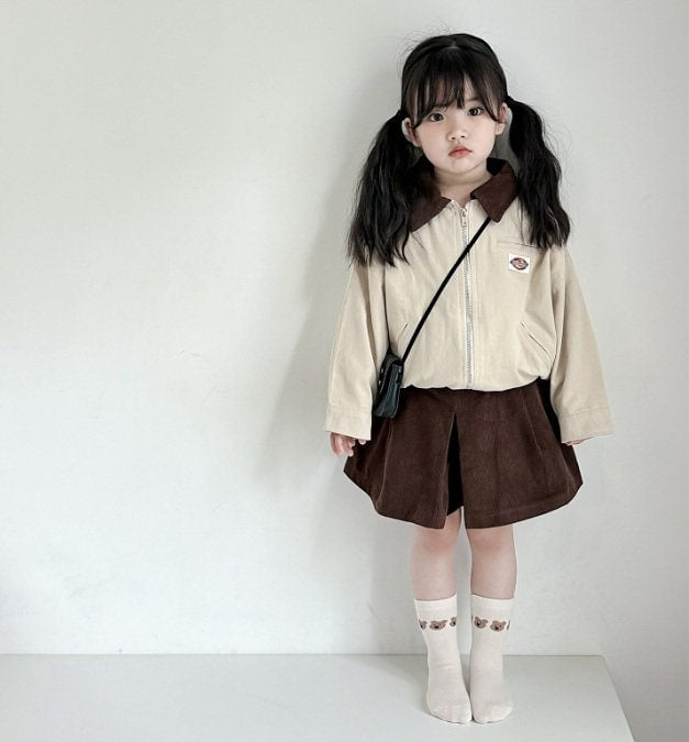 Miso - Korean Children Fashion - #minifashionista - Lala Bear Socks - 12