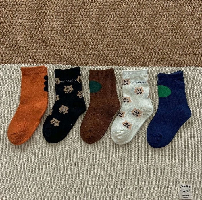 Miso - Korean Children Fashion - #prettylittlegirls - Cheetos Socks - 6