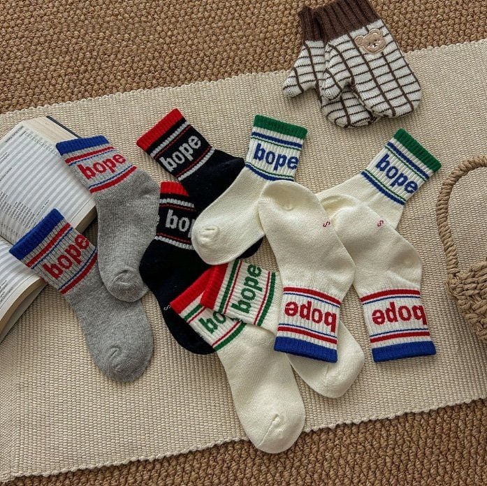 Miso - Korean Children Fashion - #stylishchildhood - Bope Socks - 7