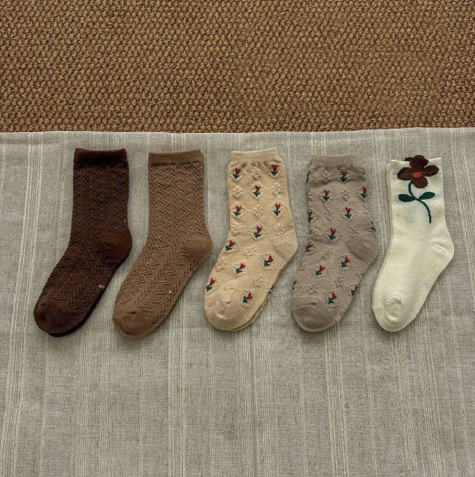 Miso - Korean Children Fashion - #todddlerfashion - Tulip Socks - 2