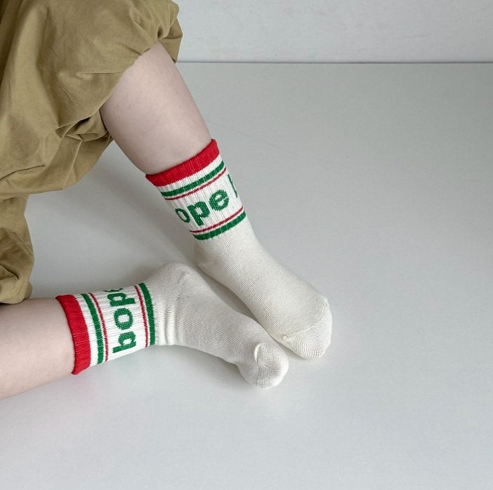 Miso - Korean Children Fashion - #toddlerclothing - Bope Socks - 6