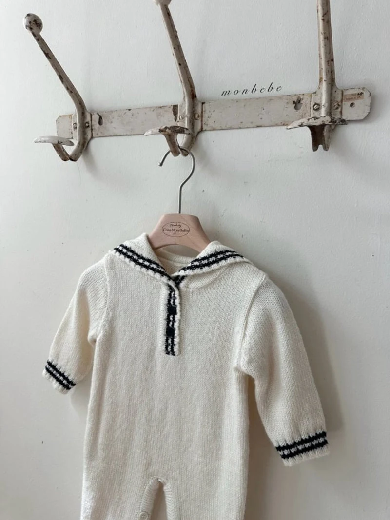 Monbebe - Korean Children Fashion - #childofig - Knit Sailor Cardigan