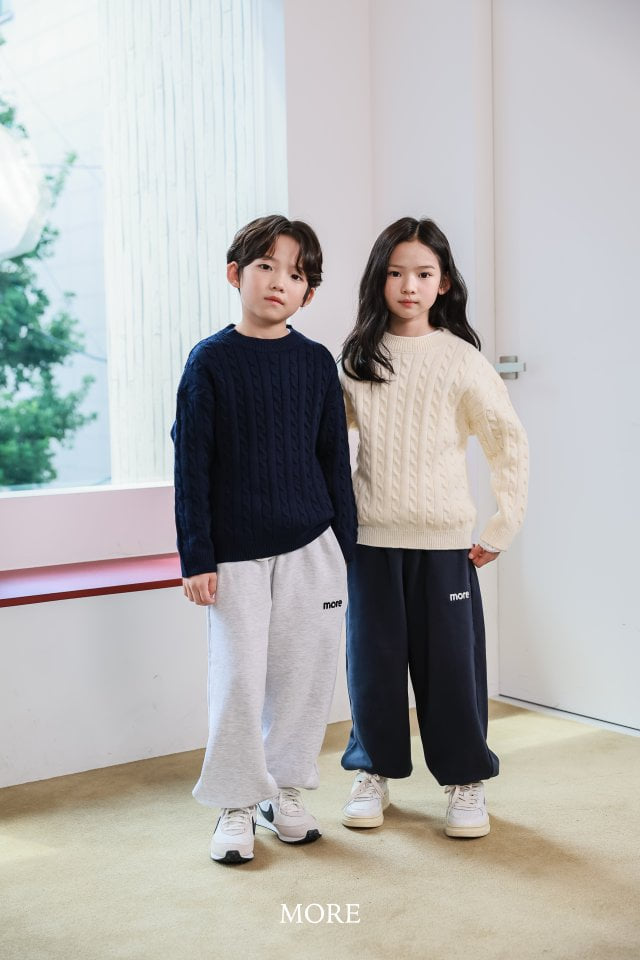 More - Korean Children Fashion - #childofig - Cable Knit Pullover - 9