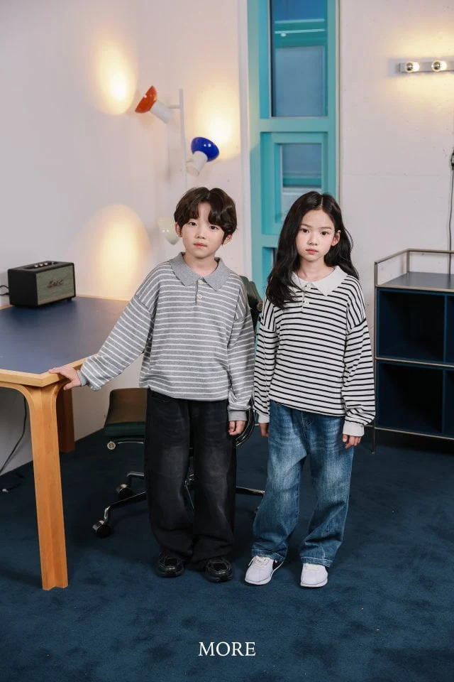 More - Korean Children Fashion - #childofig - Daily Wide Denim Pants - 5