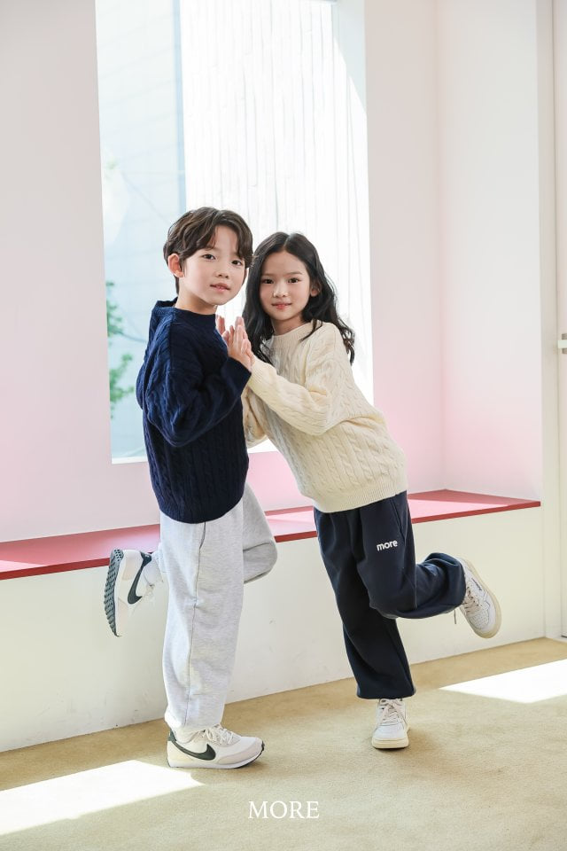 More - Korean Children Fashion - #magicofchildhood - Cable Knit Pullover - 3