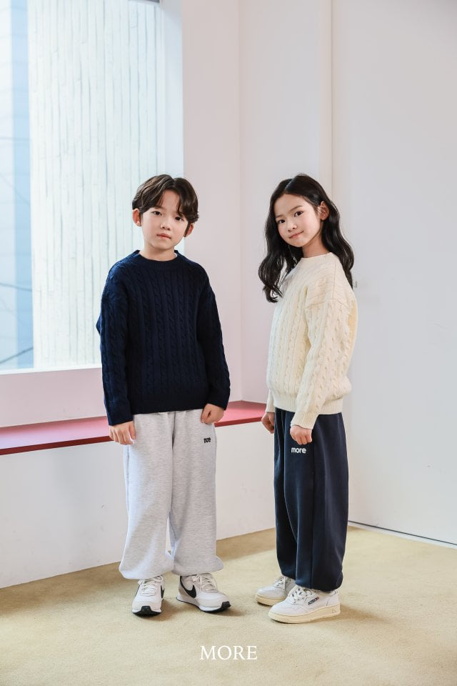 More - Korean Children Fashion - #magicofchildhood - Cable Knit Pullover - 4