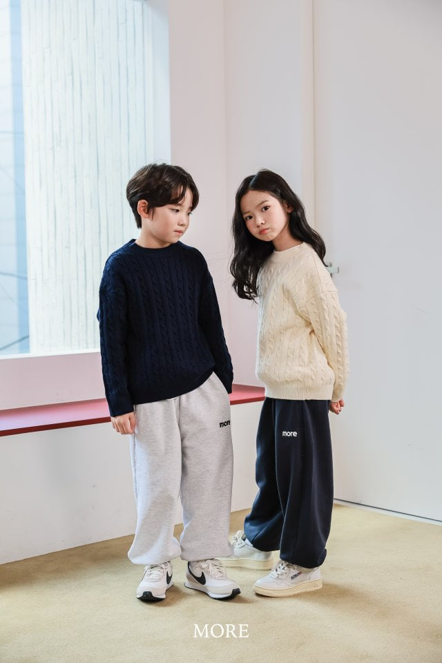 More - Korean Children Fashion - #todddlerfashion - Cable Knit Pullover - 6