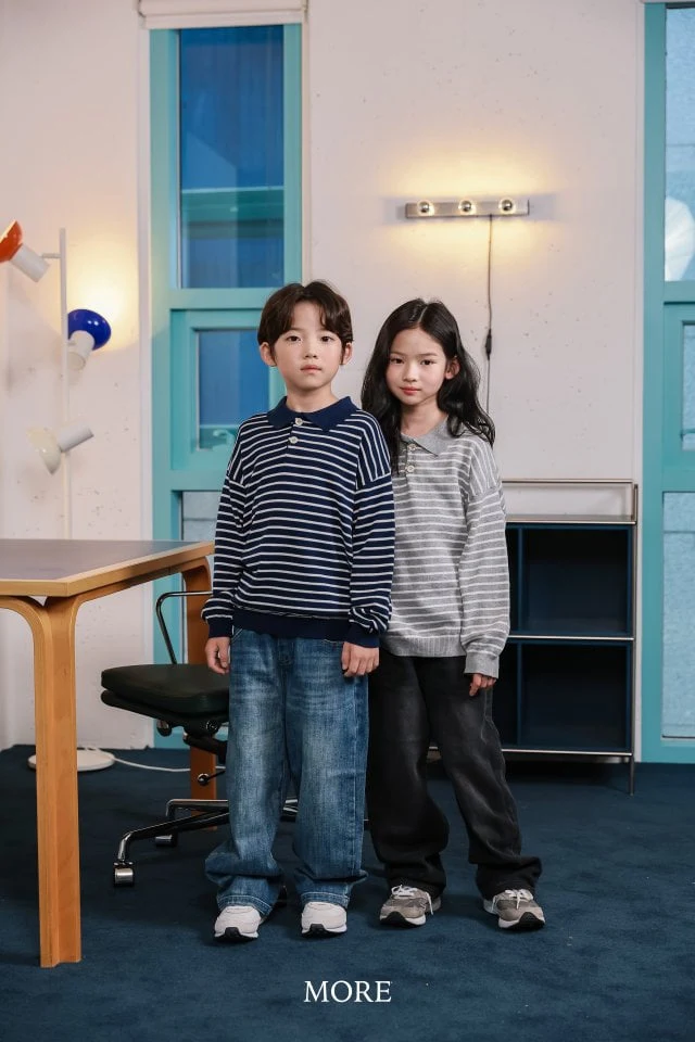 More - Korean Children Fashion - #todddlerfashion - Daily Wide Denim Pants - 2