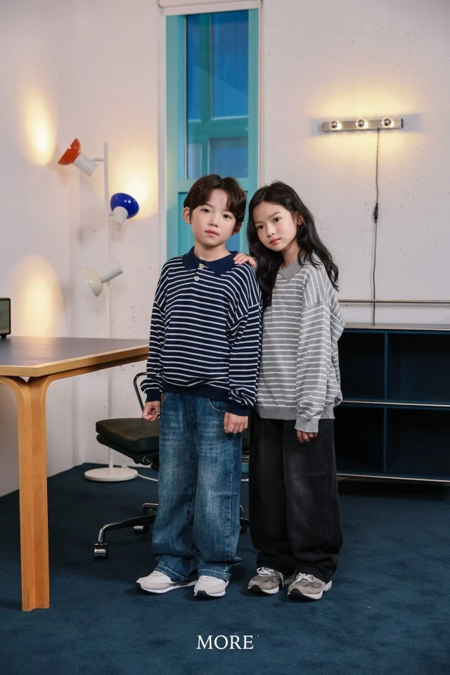 More - Korean Children Fashion - #toddlerclothing - Daily Wide Denim Pants - 3