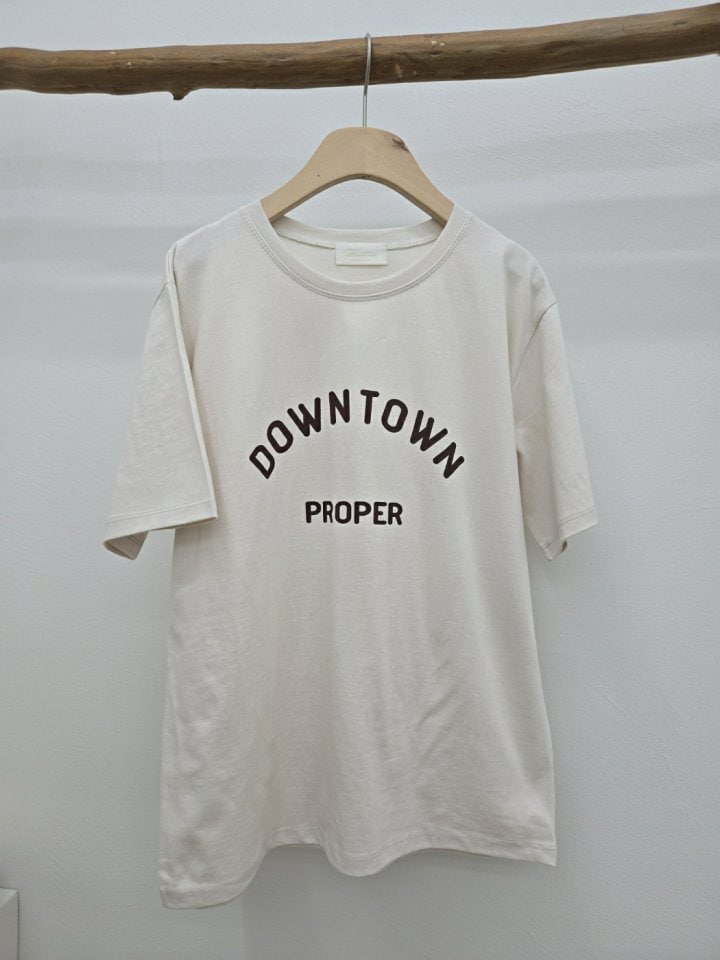 Most - Korean Women Fashion - #momslook - Downtown Tee - 2