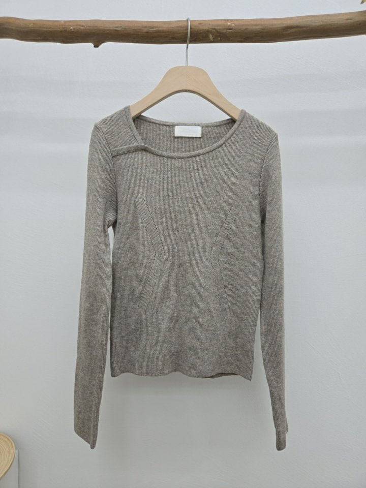 Most - Korean Women Fashion - #momslook - Cozy Rib Knit Top