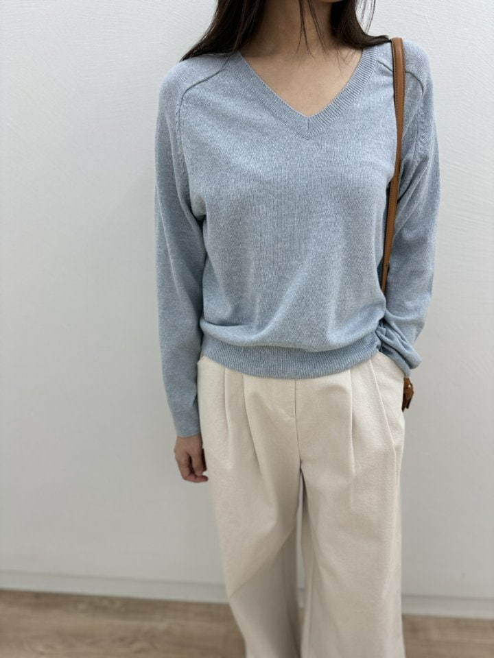 Most - Korean Women Fashion - #momslook - Cash Sadle Knit Top - 9