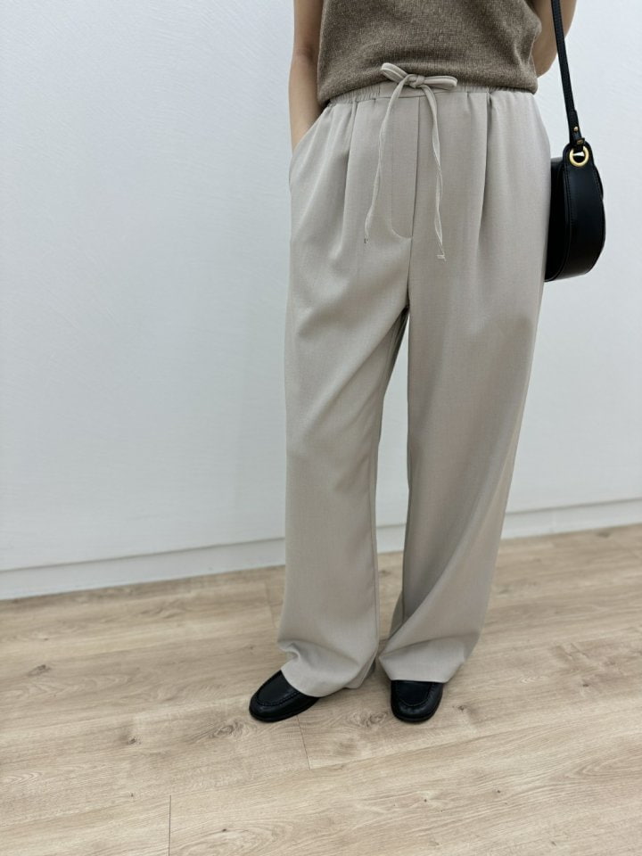 Most - Korean Women Fashion - #momslook - Banding Slacks