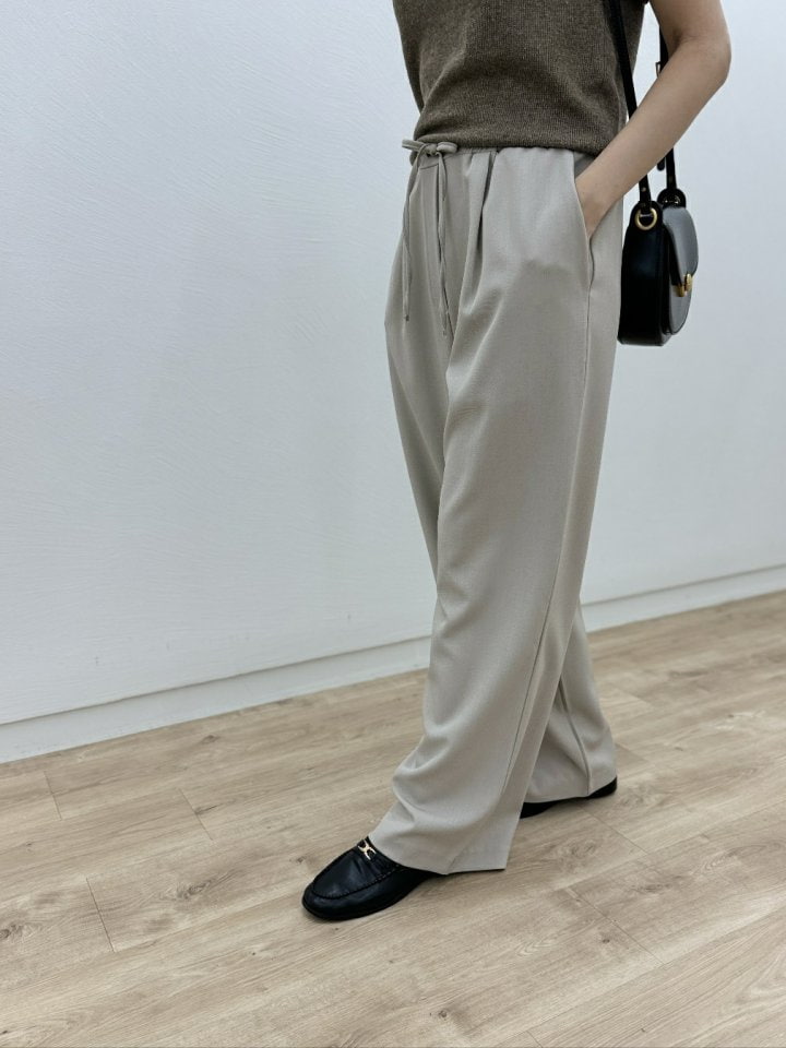 Most - Korean Women Fashion - #momslook - Banding Slacks - 3