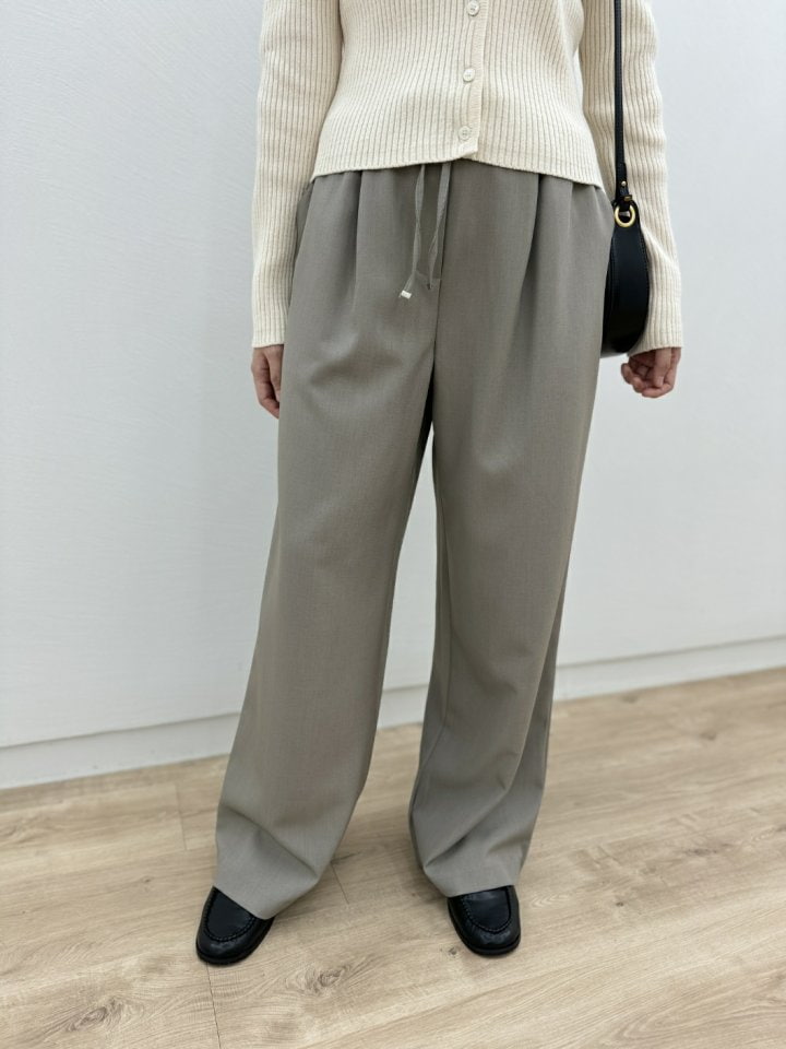 Most - Korean Women Fashion - #momslook - Banding Slacks - 5