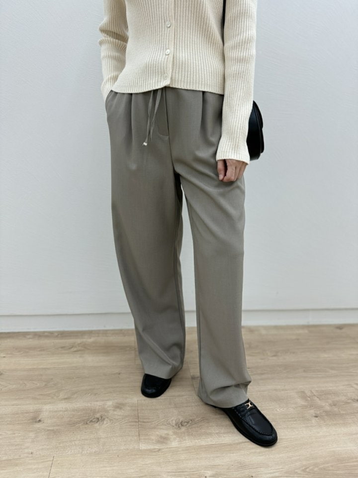 Most - Korean Women Fashion - #momslook - Banding Slacks - 7