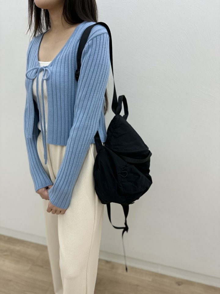 Most - Korean Women Fashion - #momslook - Rose Rib Cardigan - 8