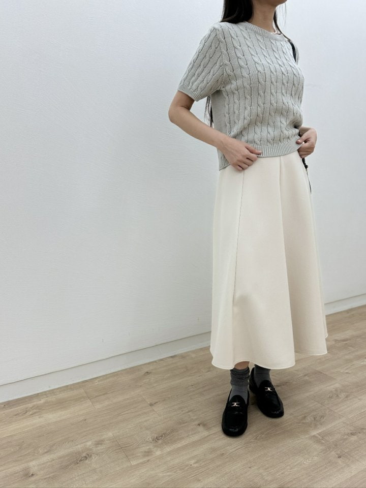 Most - Korean Women Fashion - #momslook - Berry Skirt