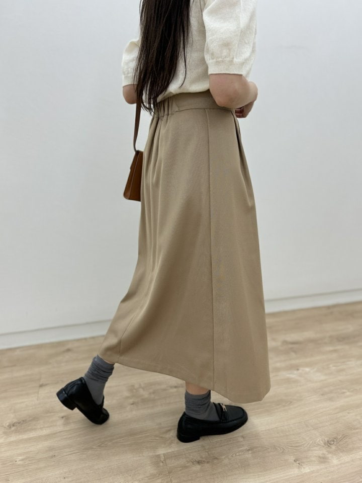 Most - Korean Women Fashion - #womensfashion - Bio Pintuck Skirt - 4