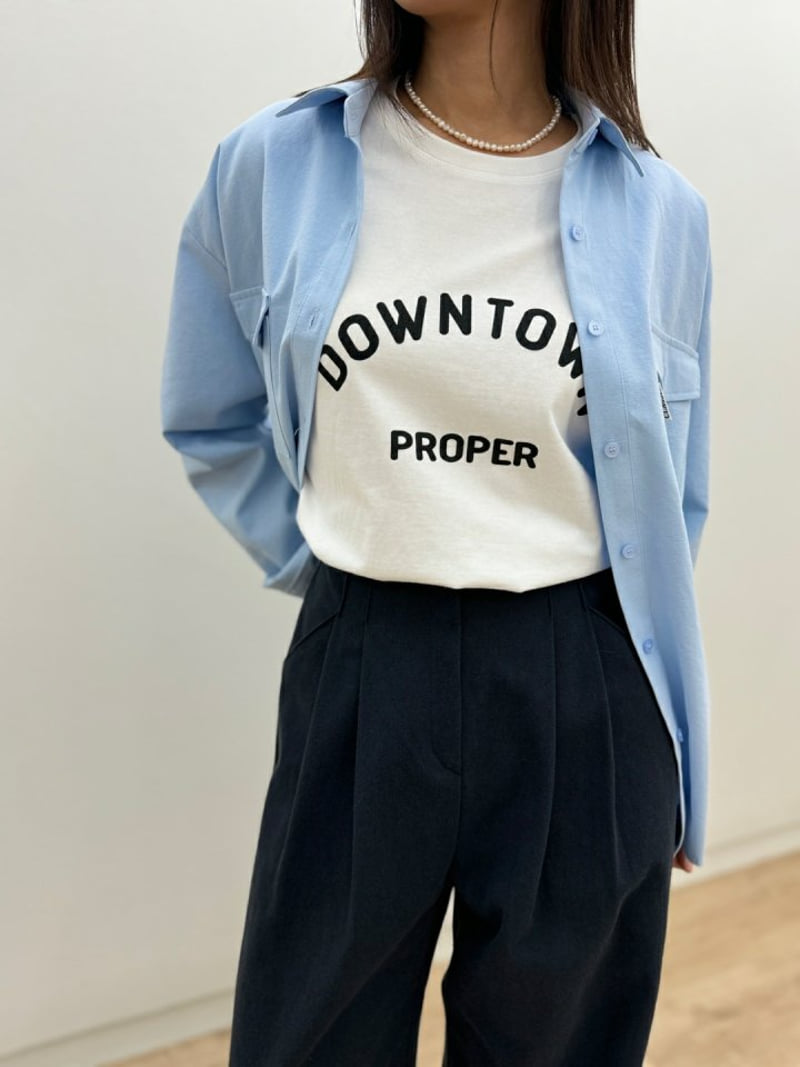 Most - Korean Women Fashion - #momslook - Smile Shirt - 6