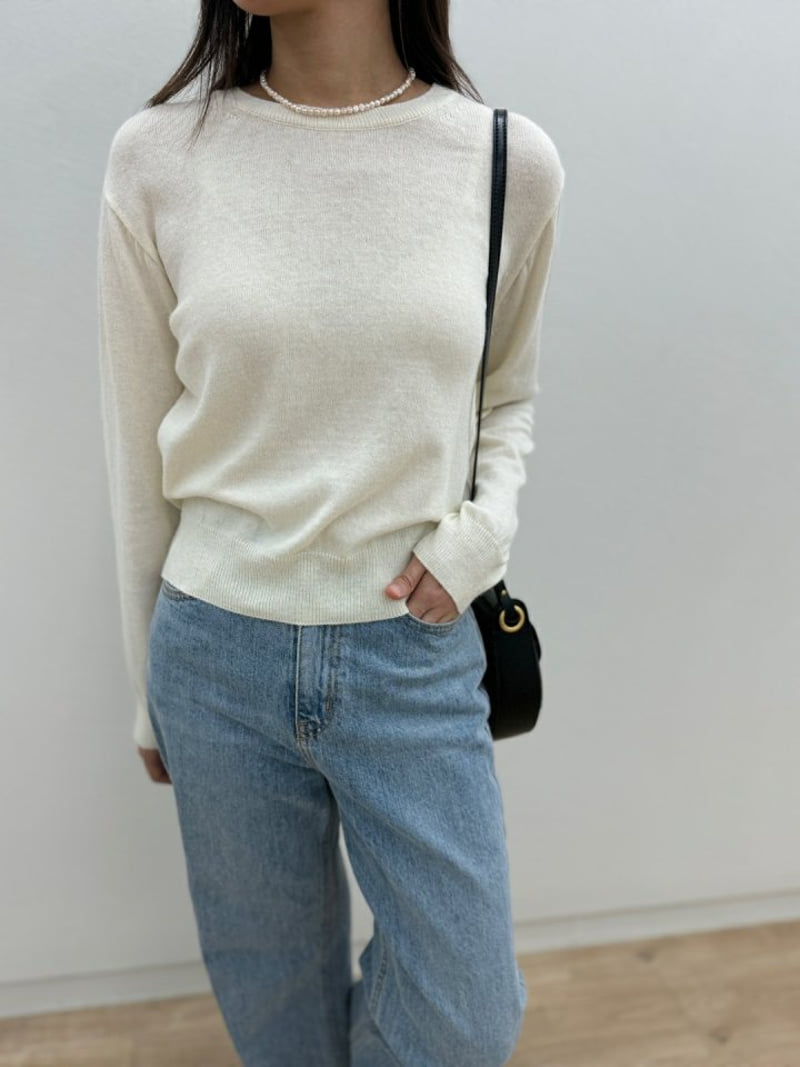 Most - Korean Women Fashion - #pursuepretty - Normal Round Top - 7