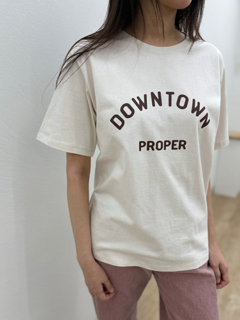 Most - Korean Women Fashion - #pursuepretty - Downtown Tee - 3