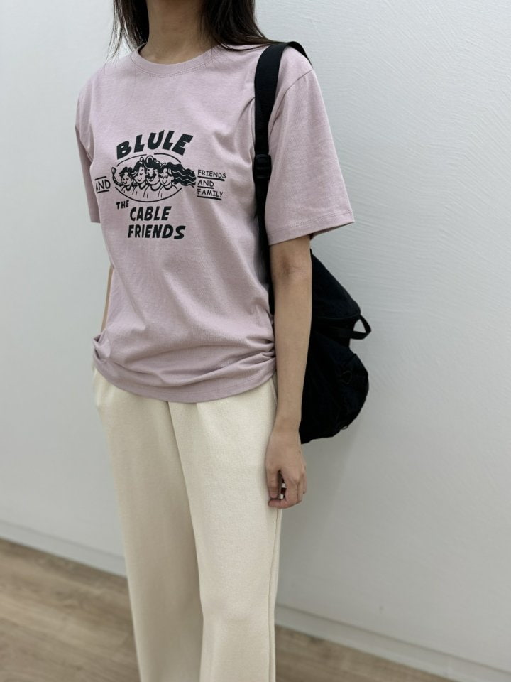 Most - Korean Women Fashion - #pursuepretty - Friends Tee - 4