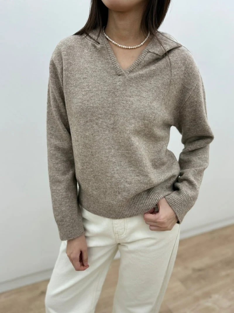 Most - Korean Women Fashion - #restrostyle - Milky Knit Top - 10