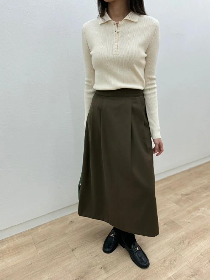 Most - Korean Women Fashion - #shopsmall - Alphi Collar Knit Top - 2