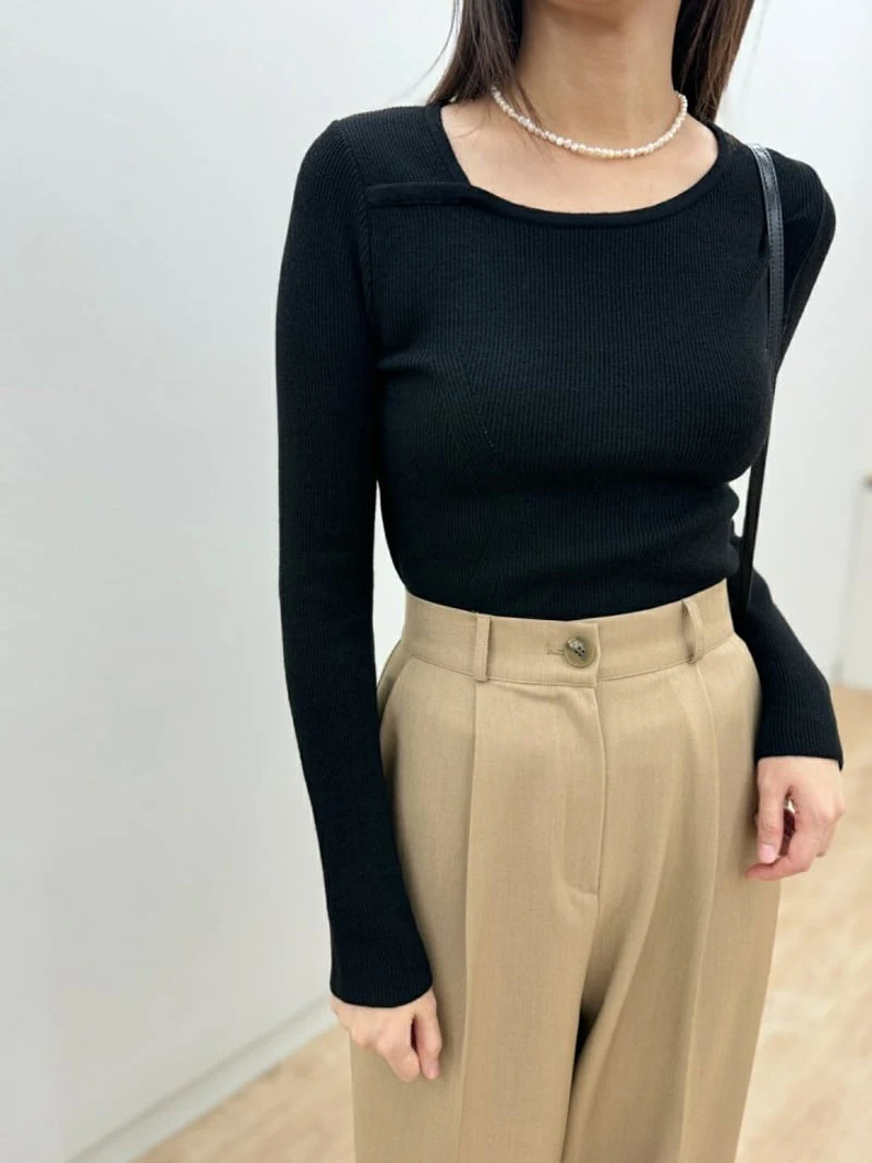 Most - Korean Women Fashion - #shopsmall - Cozy Rib Knit Top