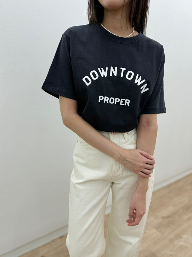 Most - Korean Women Fashion - #thatsdarling - Downtown Tee - 7