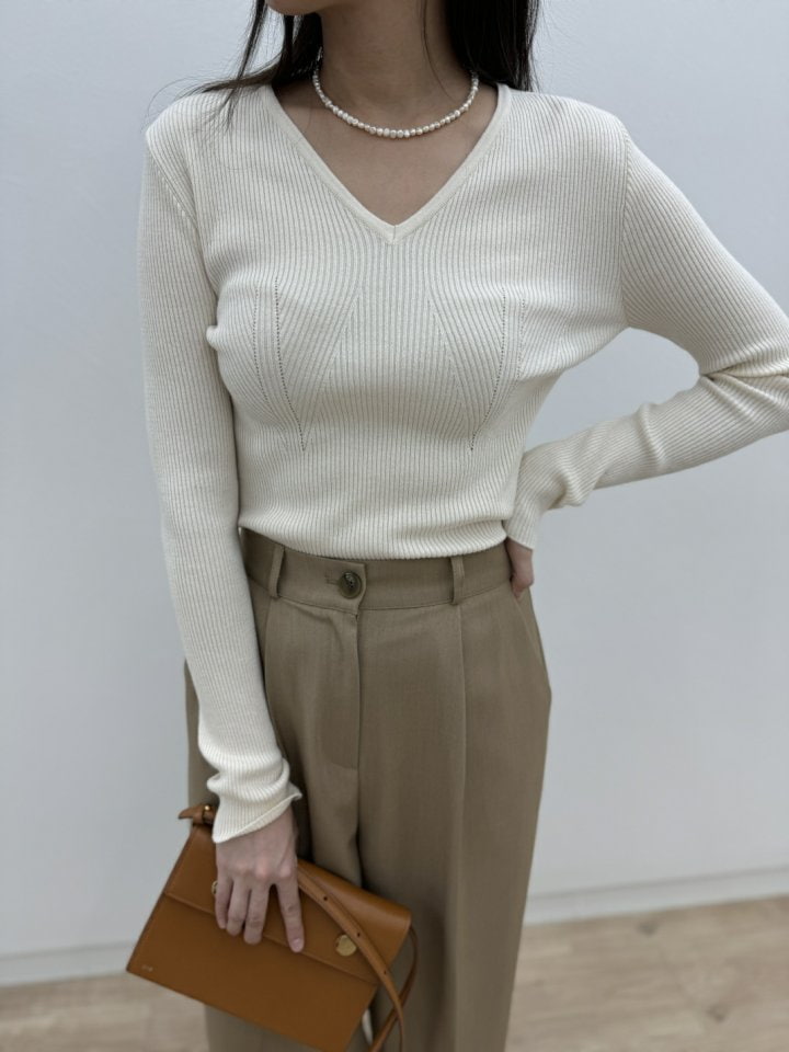 Most - Korean Women Fashion - #thelittlethings - Wale Rib Knit Top - 10