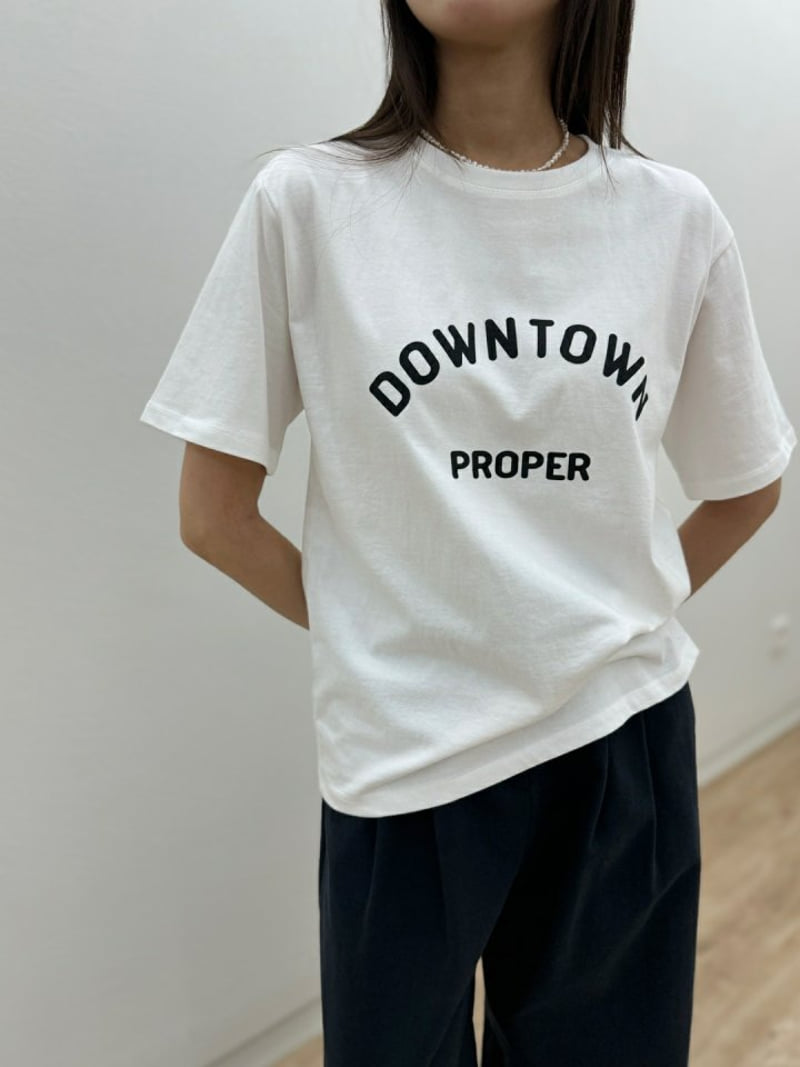 Most - Korean Women Fashion - #thelittlethings - Downtown Tee - 8