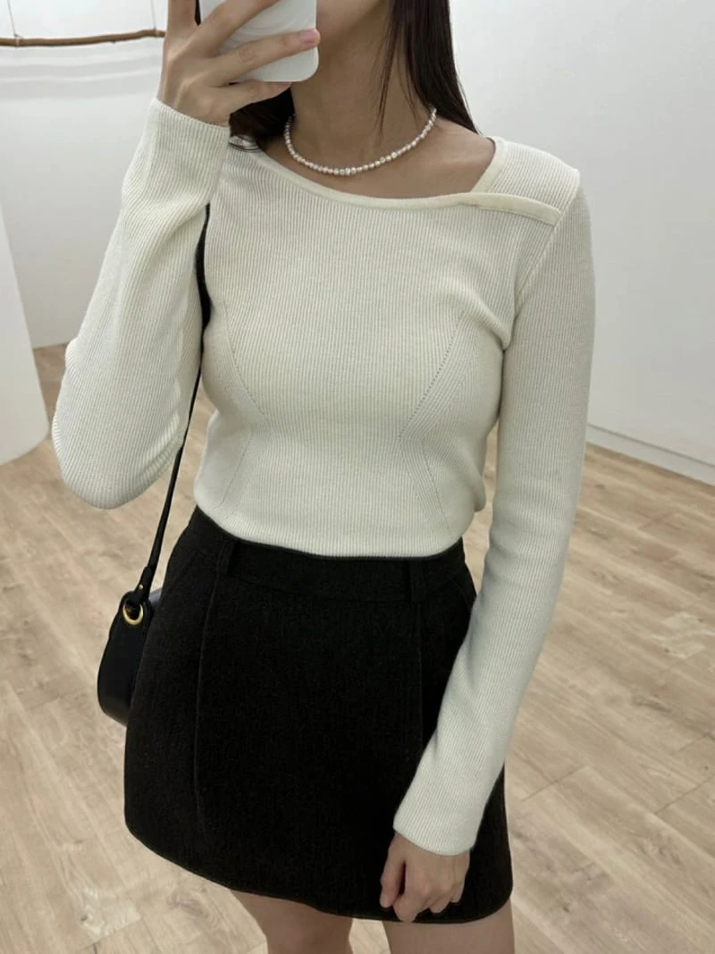 Most - Korean Women Fashion - #thelittlethings - Cozy Rib Knit Top - 3